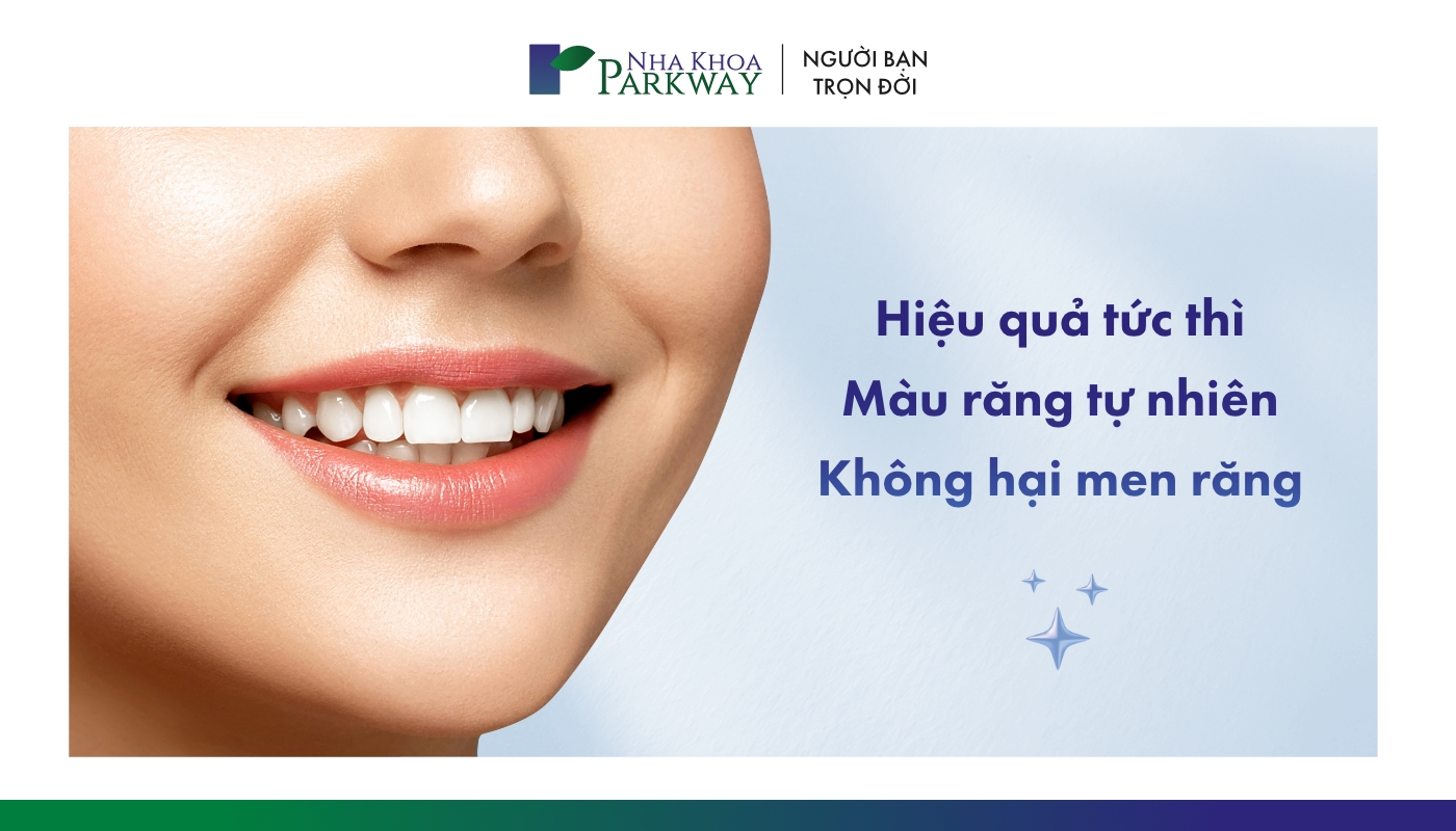 Tẩy trắng răng cấp tốc Express an toàn, không tổn hại men răng