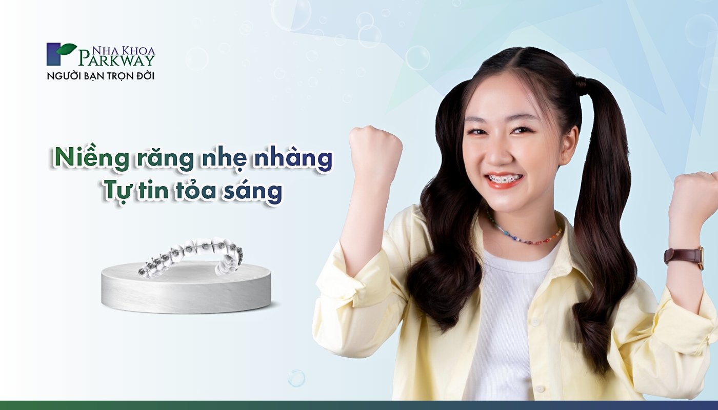 Cô gái niềng răng nhẹ nhàng tự tin tỏa sáng